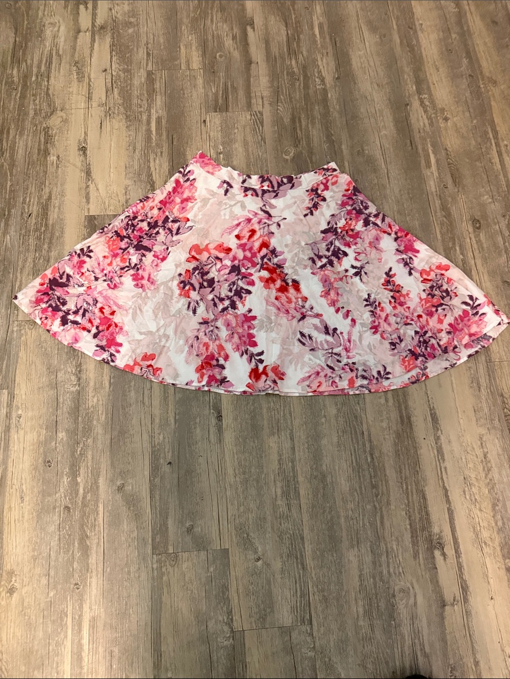 Xhilaration Floral Circle Skirt in Pink and Purple